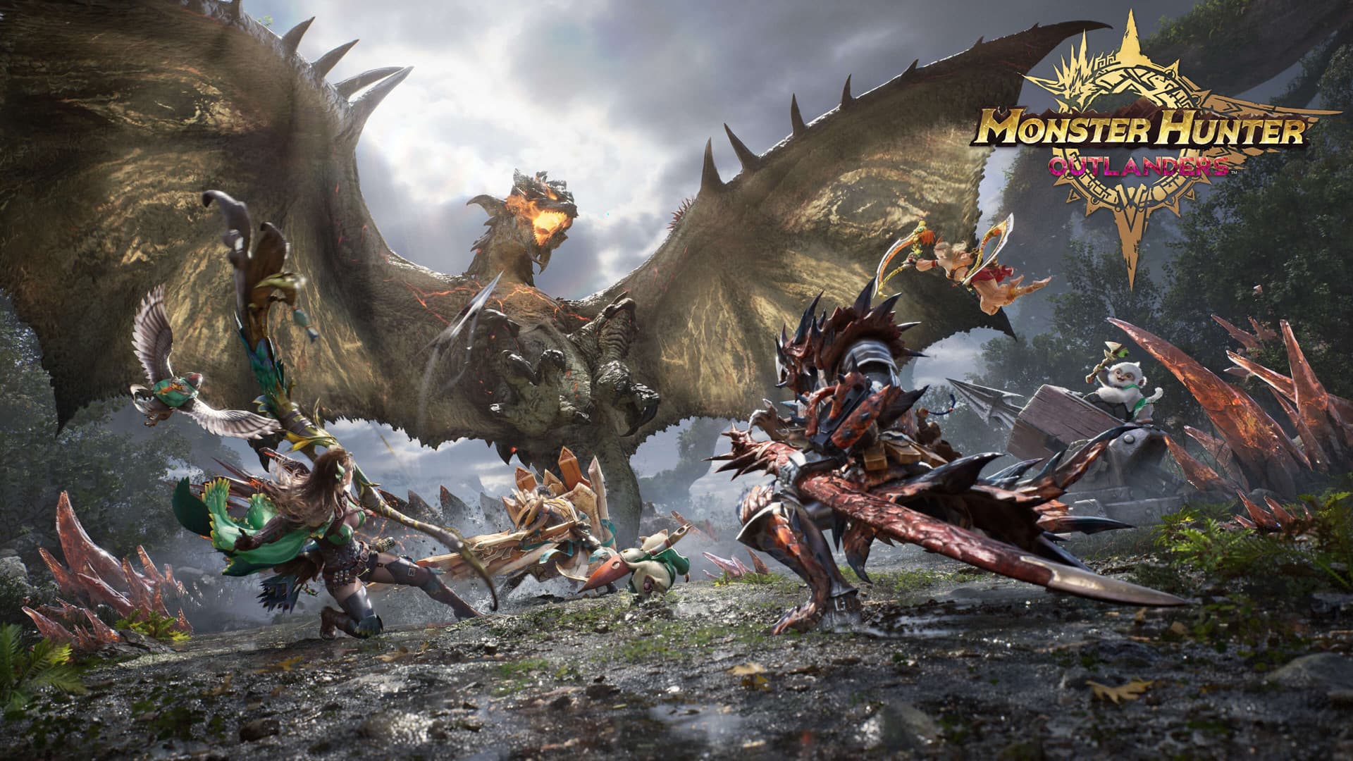 Monster Hunter Outlanders Game Poster